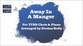 Away In A Manger (TTBB) TBB choral sheet music cover